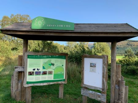 Trees for life Nature Path Signage Jan 22