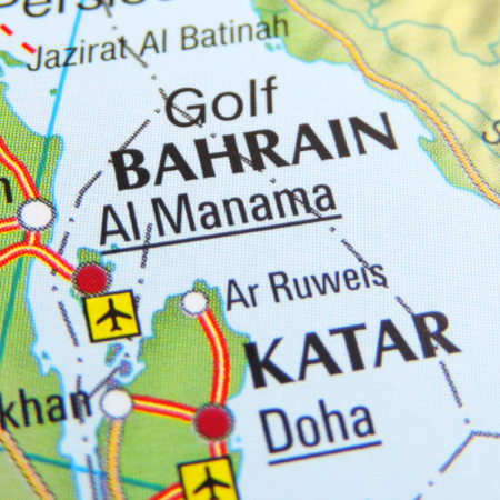 Bahrain map