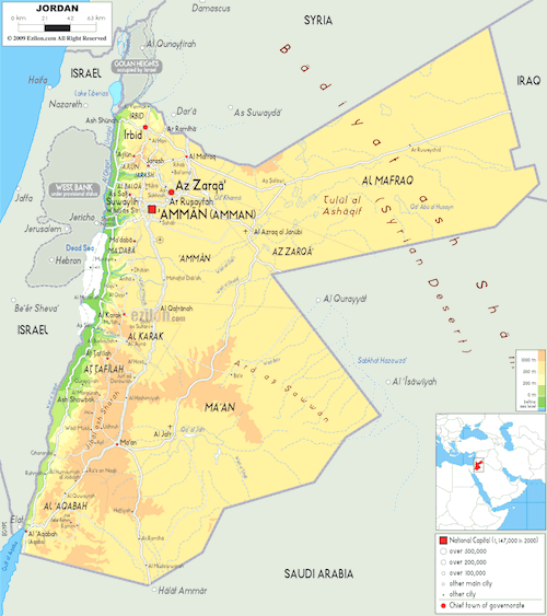 Jordan Map