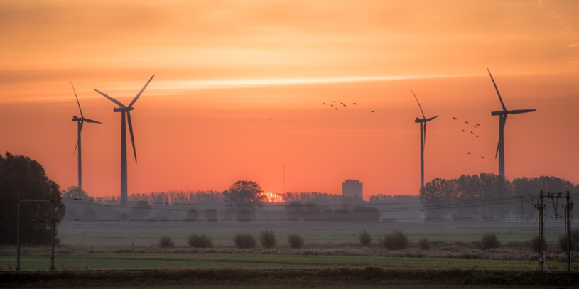 wind turbines